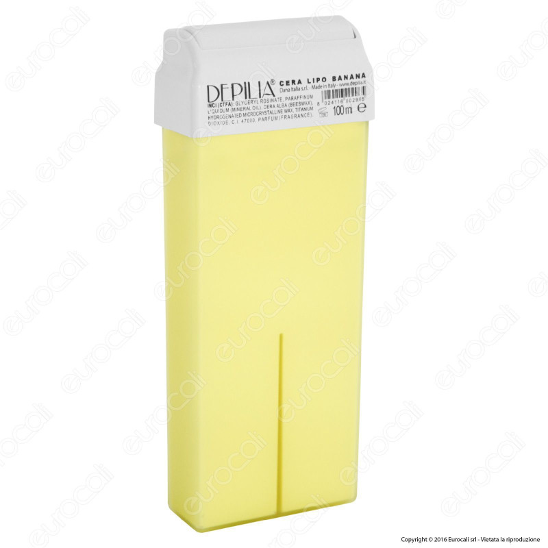 Depilia 1.16 Banana Cera Depilatoria Liposolubile per Ceretta - 1