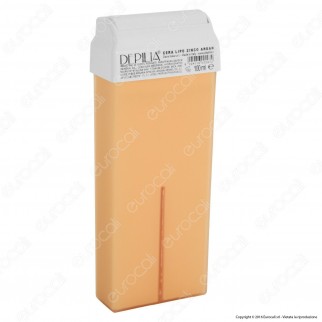 Depilia 1.17 Zinco Argan Cera Depilatoria Liposolubile per Ceretta -