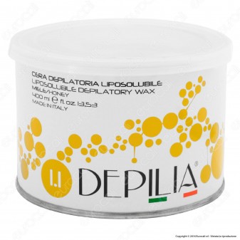 Depilia 1.1 Miele Cera Depilatoria Liposolubile per Ceretta - 1