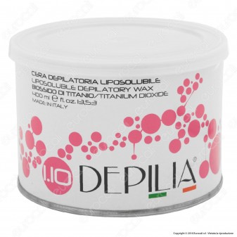 Depilia 1.10 Biossido di Titanio Cera Depilatoria Liposolubile per