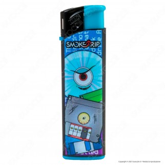 SmokeTrip Accendini Elettronici Ricaricabili Fantasia Techno Vintage