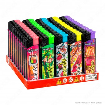 SmokeTrip Accendini Elettronici Ricaricabili Fantasia Sushi - Box da