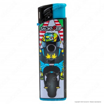 SmokeTrip Accendini Elettronici Ricaricabili Fantasia Motors - Box da