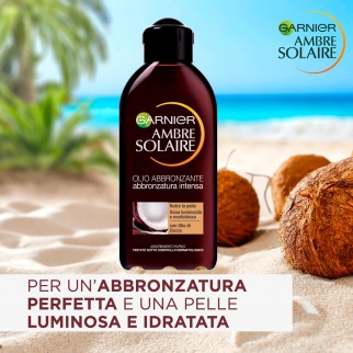 Garnier Ambre Solaire Olio Abbronzante Abbronzatura Intensa ad