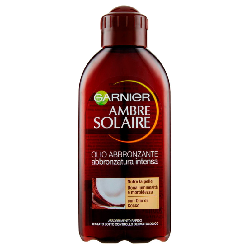 Garnier Ambre Solaire Olio Abbronzante Abbronzatura Intensa ad