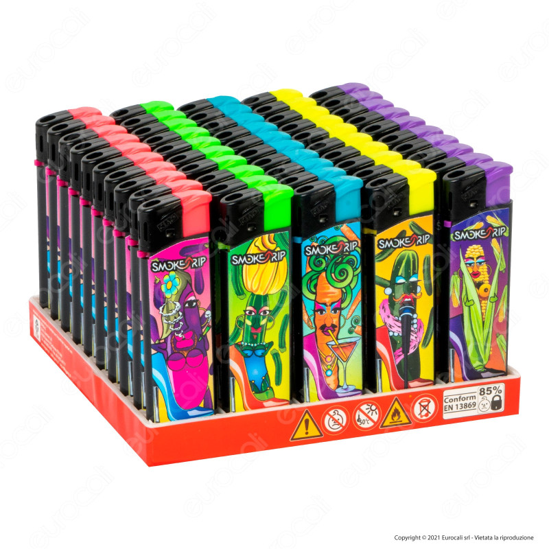 SmokeTrip Accendini Elettronici Ricaricabili Fantasia Drag Queen -