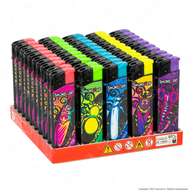 SmokeTrip Accendini Elettronici Ricaricabili Fantasia Bad Animals -