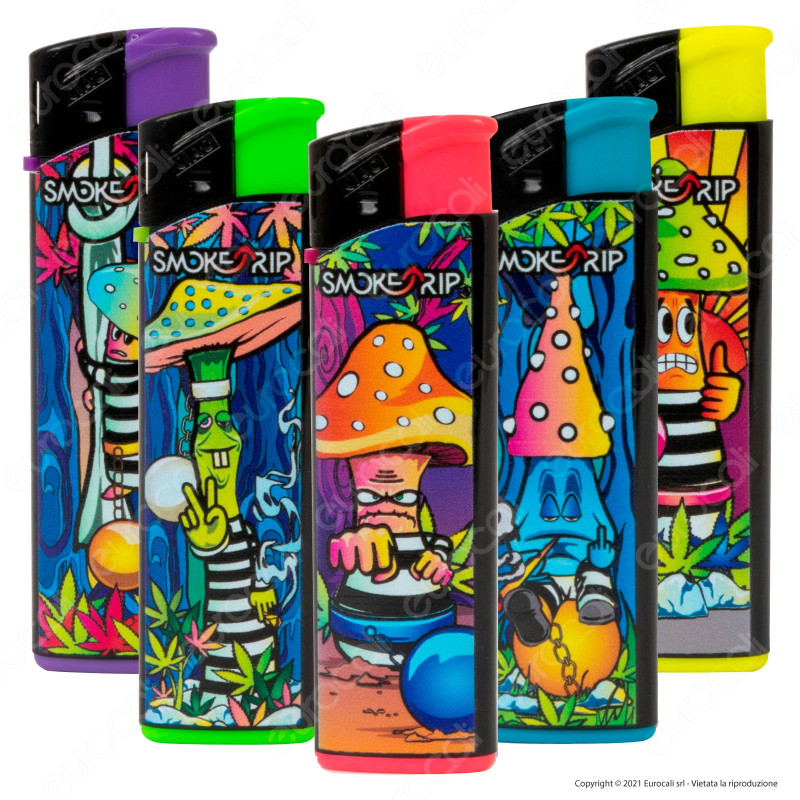SmokeTrip Accendini Elettronici Ricaricabili Fantasia Prisoned