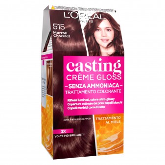L'Oréal Casting Crème Gloss Trattamento Colorante 515 Marron Chocolat