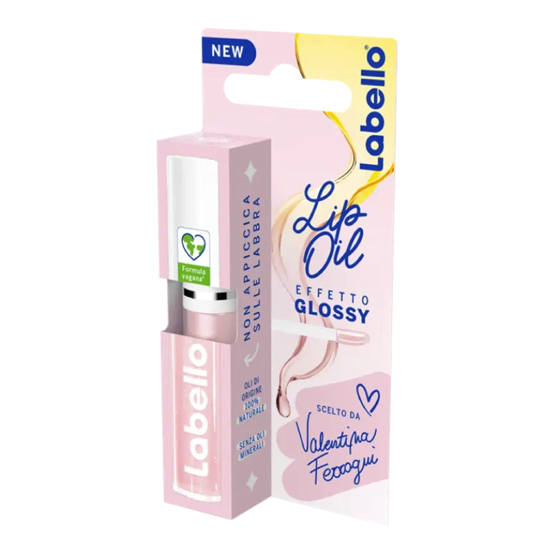 Labello Lip Oil Effetto Glossy Balsamo Labbra Colore Glossy Shine