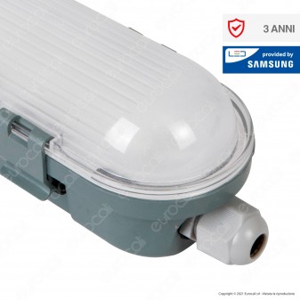 V-Tac VT-150048 Tubo LED Plafoniera M-Series 48W Lampadina 150cm Impermeabile IP65 - SKU 20201 /