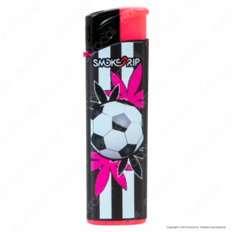 SmokeTrip Accendini Elettronici Ricaricabili Fantasia Football - Box