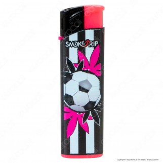 SmokeTrip Accendini Elettronici Ricaricabili Fantasia Football - Box
