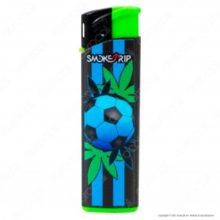 SmokeTrip Accendini Elettronici Ricaricabili Fantasia Football - Box