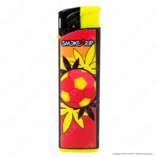 SmokeTrip Accendini Elettronici Ricaricabili Fantasia Football - Box