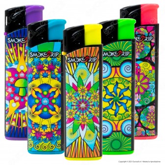 SmokeTrip Accendini Elettronici Ricaricabili Fantasia Mandala - 5
