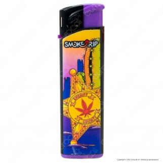 SmokeTrip Accendini Elettronici Ricaricabili Fantasia Far West - Box