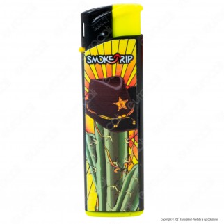 SmokeTrip Accendini Elettronici Ricaricabili Fantasia Far West - 5