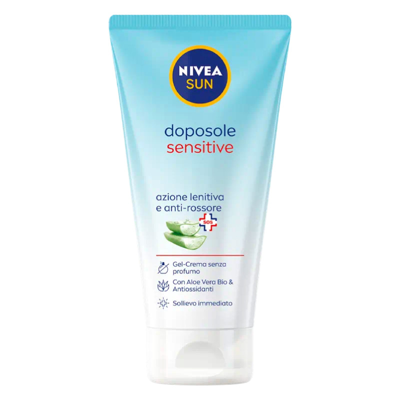 Nivea Sun Doposole Sensitive Azione Lenitiva Anti-Rossore con Aloe