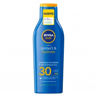 Nivea Sun Latte Solare Protect & Hydrate Protezione Alta SPF 30 -