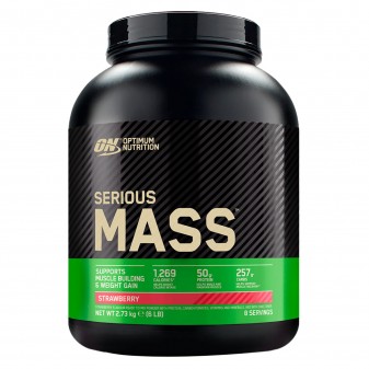 Optimum Nutrition Serious Mass Proteine Whey in Polvere per Sviluppo
