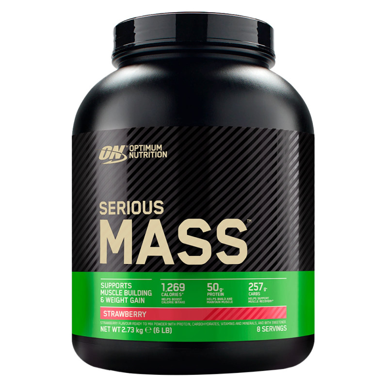 Optimum Nutrition Serious Mass Proteine Whey in Polvere per Sviluppo