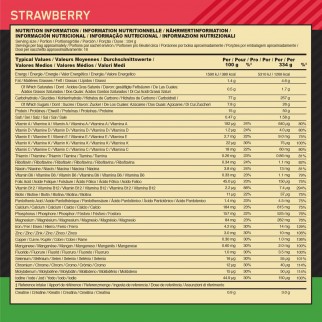 Optimum Nutrition Serious Mass Proteine Whey in Polvere per Sviluppo