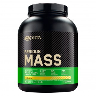 Optimum Nutrition Serious Mass Proteine Whey in Polvere per Sviluppo