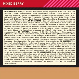 Optimum Nutrition Gold Standard Pre-Workout Energy Shot Frutti di