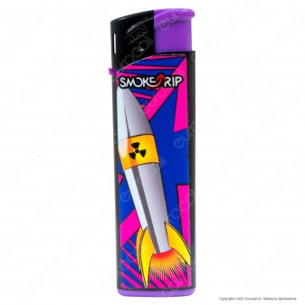 SmokeTrip Accendini Elettronici Ricaricabili Fantasia Bombe - Box da