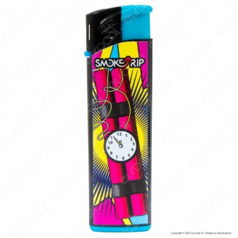 SmokeTrip Accendini Elettronici Ricaricabili Fantasia Bombe - 5