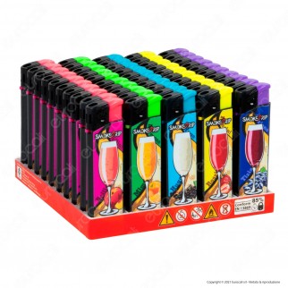 SmokeTrip Accendini Elettronici Ricaricabili Fantasia Prosecco