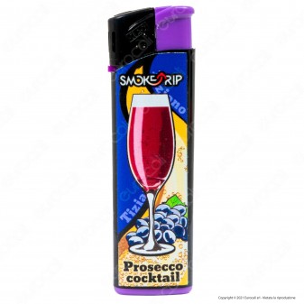 SmokeTrip Accendini Elettronici Ricaricabili Fantasia Prosecco
