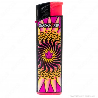 SmokeTrip Accendini Elettronici Ricaricabili Fantasia Mandala Leaves