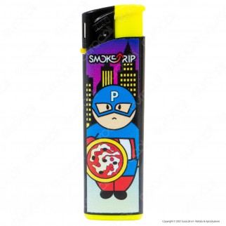 SmokeTrip Accendini Elettronici Ricaricabili Fantasia Fat Heroes 2 -
