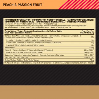 Optimum Nutrition Gold Standard BCAA Train Sustain Aminoacidi