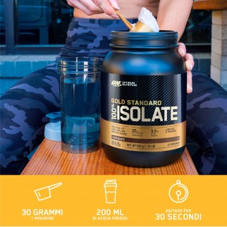 Optimum Nutrition Gold Standard 100% Isolate Proteine in Polvere con