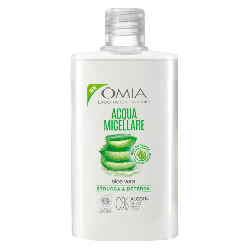 Omia Laboratori Acqua Micellare Struccante con Aloe del Salento -