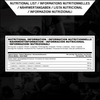 Optimum Nutrition Aminoacidi e Creatina Mega-Size BCAA 1000 Caps 400