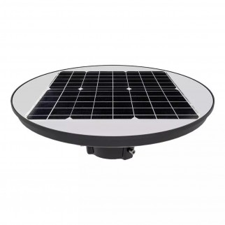 V-Tac VT-45W Lampione LED Giardino con Pannello Solare 15W IP65