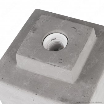 V-TAC VT-7160 Lampada da Tavolo con Portalampada per Lampadine E27