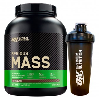 Optimum Nutrition Serious Mass Proteine Whey in Polvere per Sviluppo