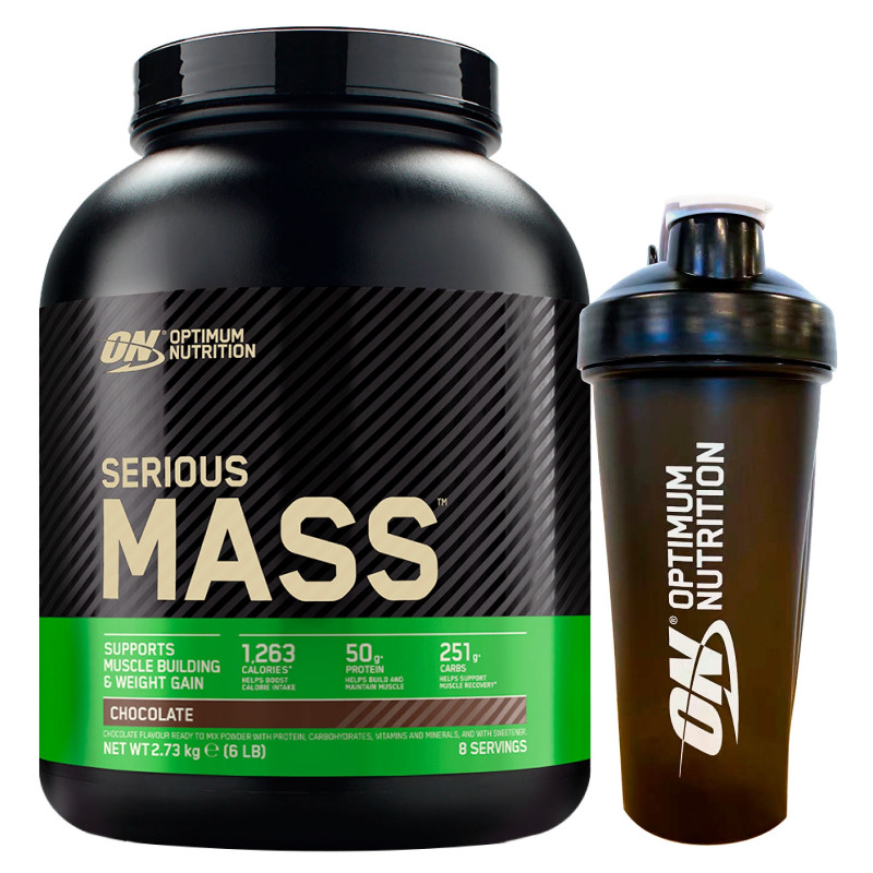 Optimum Nutrition Serious Mass Proteine Whey in Polvere per Sviluppo