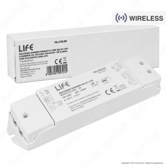 Life Decoder Dimmer Monocolore per Lampade Dimmerabili Compatibile