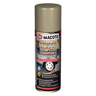 Macota Spray Stucco Riempitivo Aggrappante Antiruggine Carteggiabile