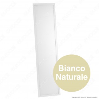 Life Pannello LED SMD 120x30 40W Copertura Microprismatica Anti Abbagliamento UGR ≤19 con Driver -