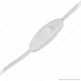 FAI Cavo di Alimentazione Bipolare con Interruttore Unipolare e Spina