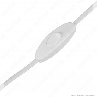 FAI Cavo di Alimentazione Bipolare con Interruttore Unipolare e Spina