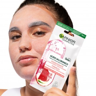 Garnier SkinActive Acido Ialuronico Maschera in Tessuto Ampolla