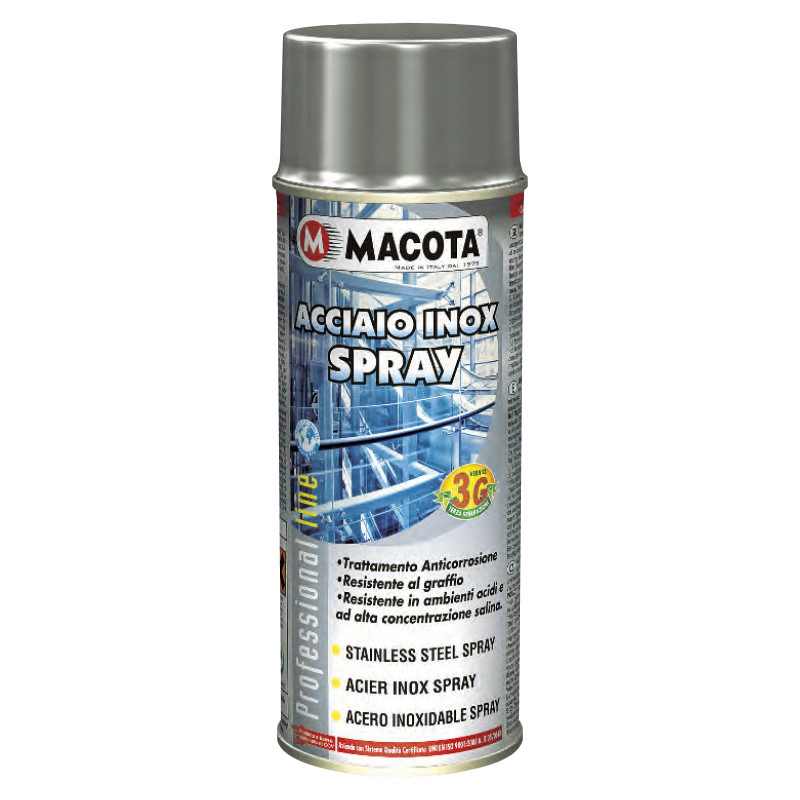 Macota Acciaio Inox Spray